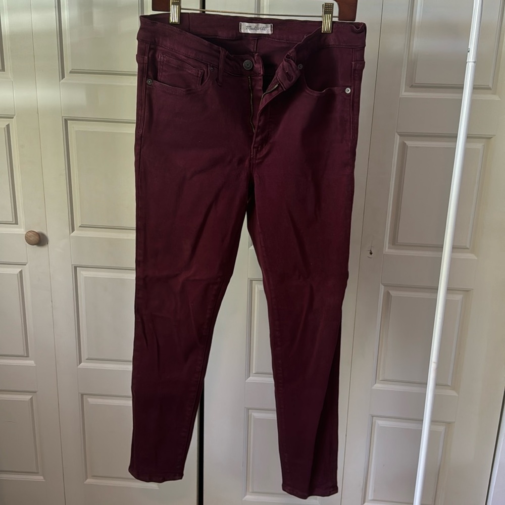 Madewell 9” High-Rise Skinny pant, size 30